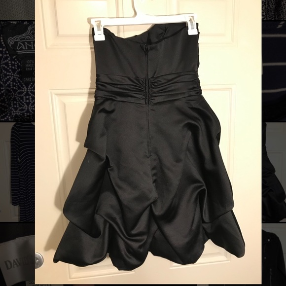 Strapless David’s Bridal Gown - Picture 2 of 3